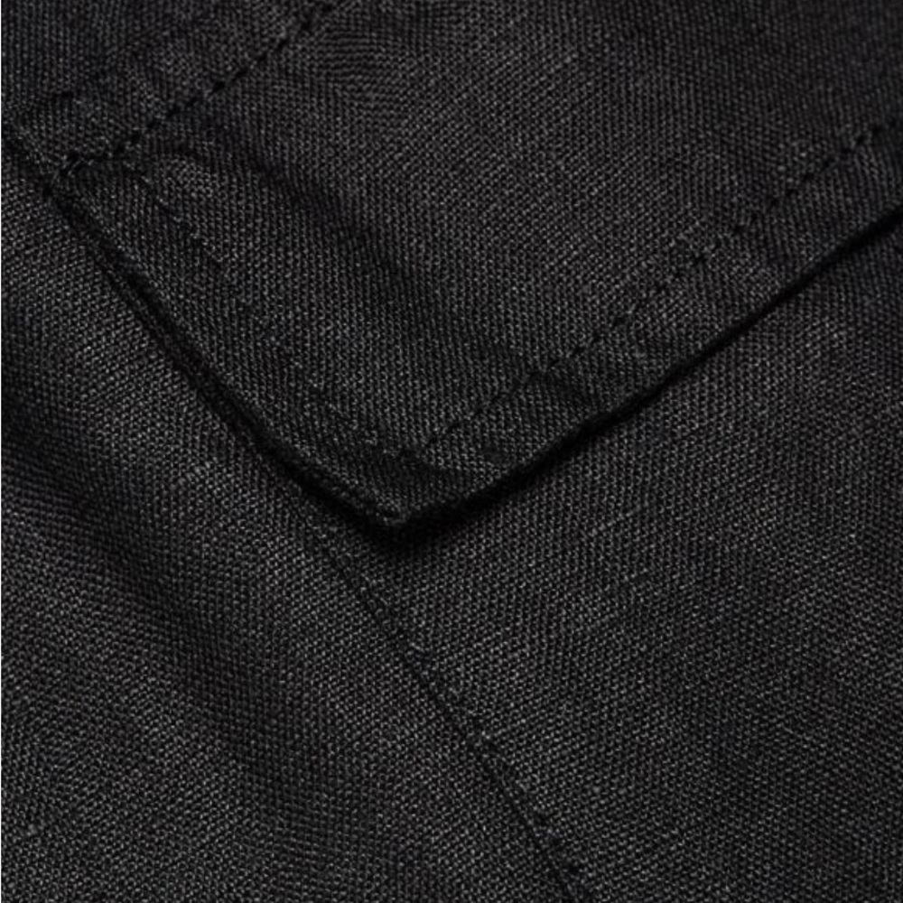 NWTs FRAME 100% Linen Button-Up Romper Size XS - Picture 8 of 9